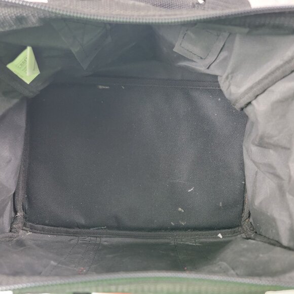 Craftsman Large Mouth Tool Bag Heavy Duty Black Red Polyester With Zipper - Picture 5 of 6